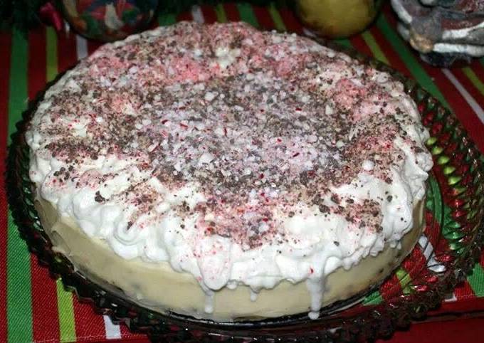 Peppermint Bark Cheesecake