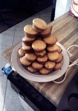 A picture of Cake mix easy light cupcakes.
