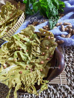 Foto resep Peyek Bayam Kacang