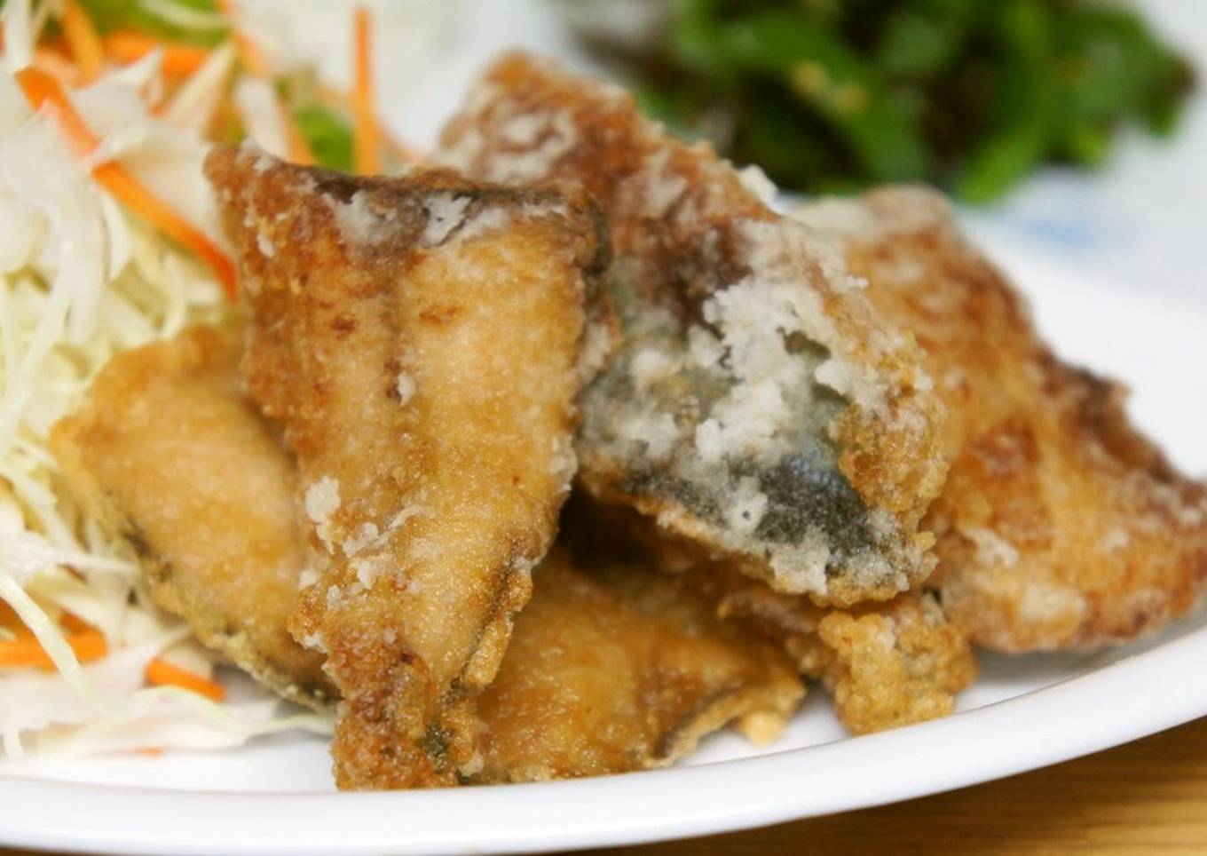 Tasty Fried Pacific Saury