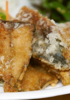 A picture of Tasty Fried Pacific Saury.