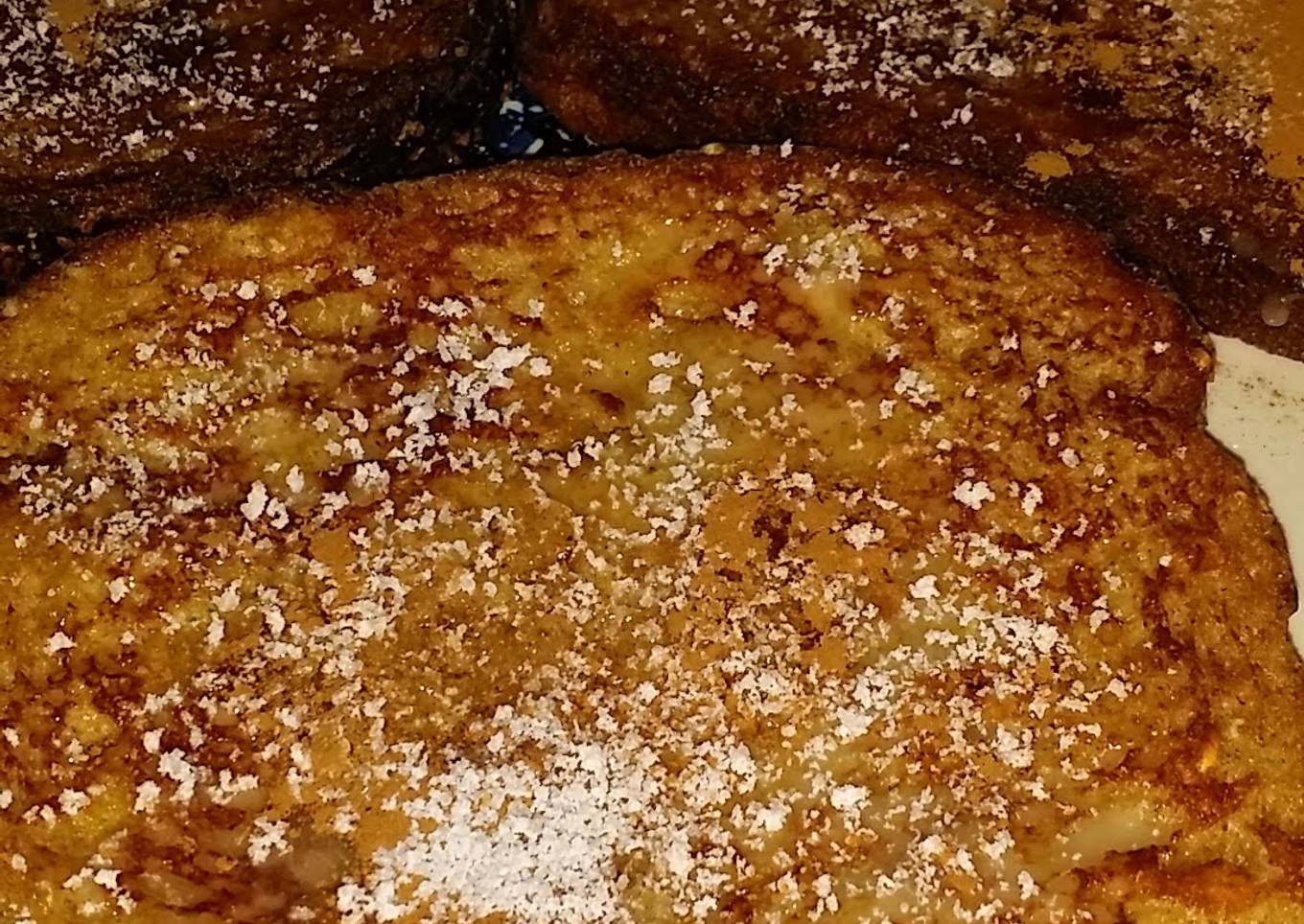 French toast with honey - lactose free / nut allergy free