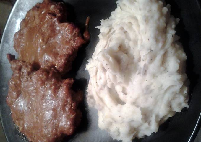 Simple Way to Prepare Speedy Salisbury steaks