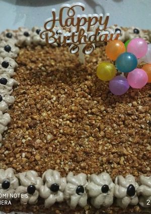 Foto resep Mocca cake birthday 😍