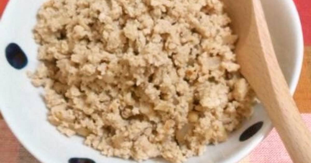 Rich & Full of Umami! Soboro Made with Frozen Tofu Recipe by cookpad