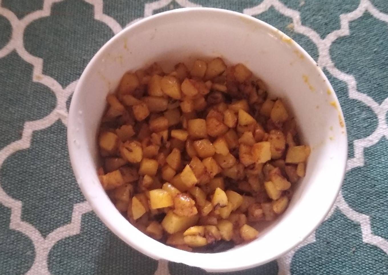 Potato curry(dry)