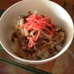 Our Family's Easy and Quick Beef Rice Bowl A picture of Our Family's Easy and Quick Beef Rice Bowl.