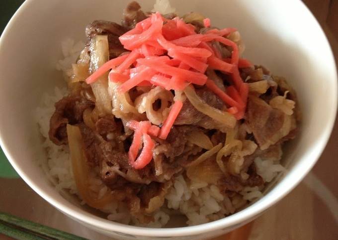 Simple Way to Prepare Homemade Our Family's Easy and Quick Beef Rice
Bowl