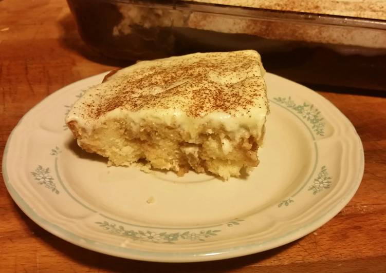 Recipe of Any-night-of-the-week Cinnamon Roll Poke Cake