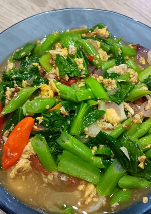Foto resep Tumis Pokcoy Buncis