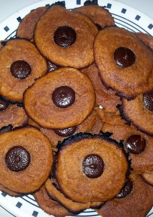 A picture of Peanut Butter Pumpkin Cookies EASY.