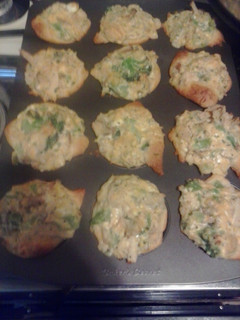 A picture of parmesan chicken bites.