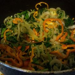 A picture of NFL Halftime Peppered Kale.