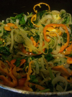 A picture of NFL Halftime Peppered Kale.