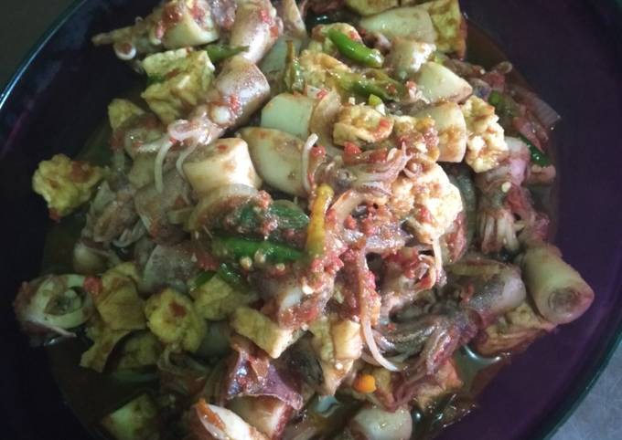 Resep Tahu Cumi Asin Tumis Oleh Harlisa Dapur Pitom Cookpad