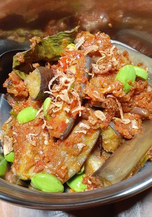 Foto resep Terong sambel pete
