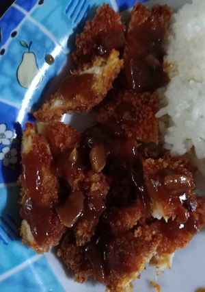 Foto resep Saos teriyaki untuk chicken katsu