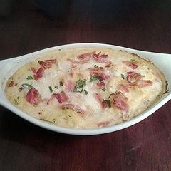 A picture of Spaghetti Squash Gratin.