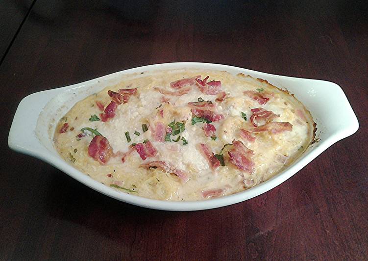 Recipe of Super Quick Homemade Spaghetti Squash Gratin