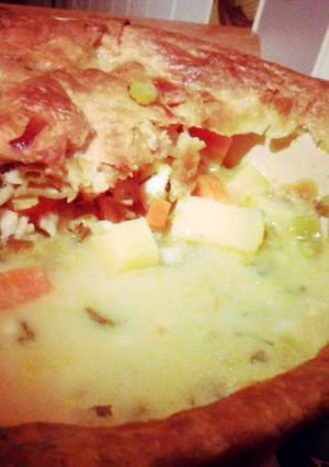 A picture of Lemon Fish Pie.