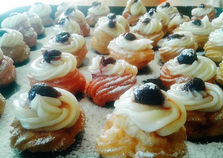 Zeppole di San Giuseppe fritte