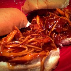 A picture of Crockpot BBQ Chicken.
