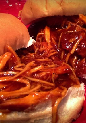 A picture of Crockpot BBQ Chicken.