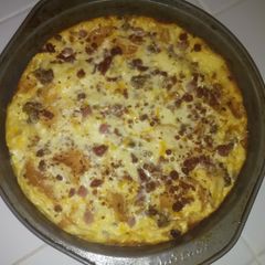 A picture of Breakfast casserole.