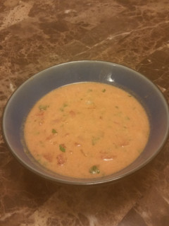A picture of The Best Tomato Soup Ever.