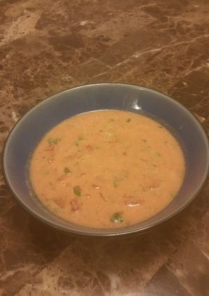 A picture of The Best Tomato Soup Ever.