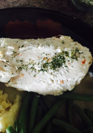 A picture of Sour Cream Baked Chicken.