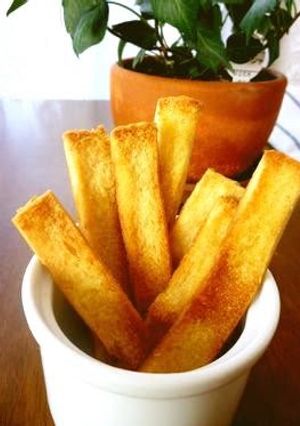 A picture of Easy Bread Crust Rusks.