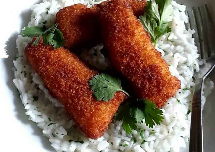 Recipe of Perfect Lemon Fish on Rice