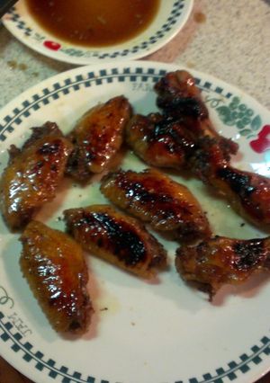 A picture of Rogers spicy brown sugar wing's.
