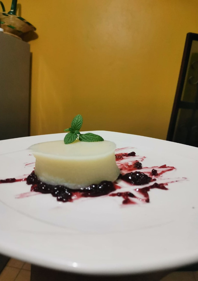 Una foto de Deliciosa panacotta de coco