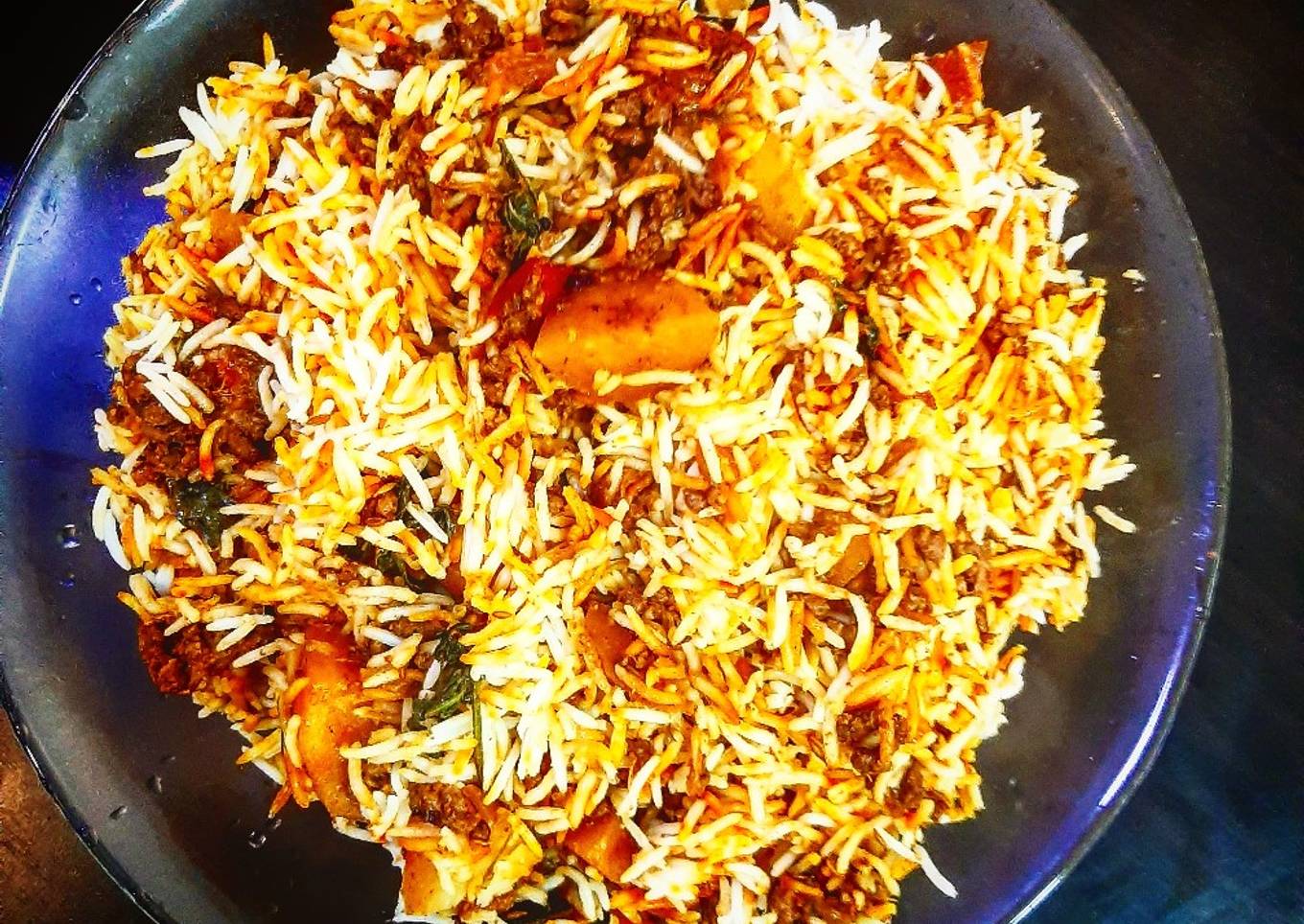 Qeema Biryani