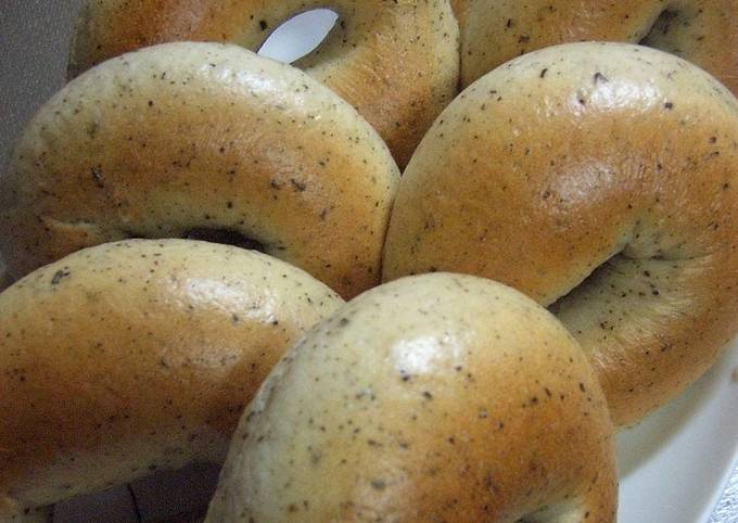 Steps to Make Perfect Earl Grey Scented Bagels