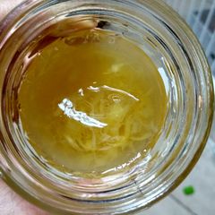 A picture of Pineapple pandan apple jelly.