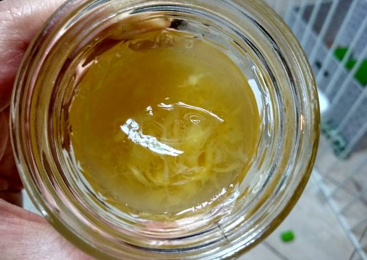 Step-by-Step Guide to Make Super Quick Homemade Pineapple pandan apple jelly
