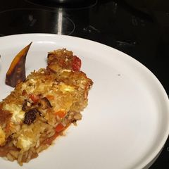 A picture of Stuffed Romano Pepper.
