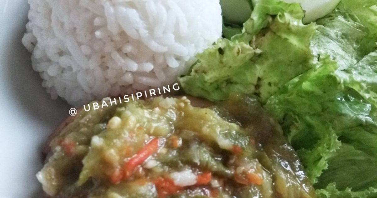 RESEP DIET | ayam penyet sambel ijo