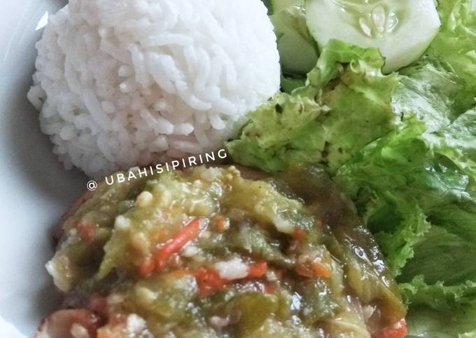 RESEP DIET | ayam penyet sambel ijo