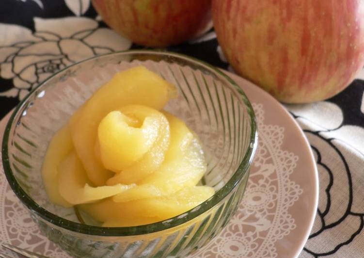 Easiest Way to Make Ultimate Apple Compote In the Microwave