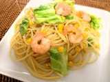 shrimp cabbage pasta