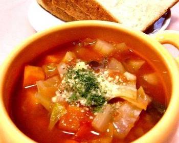 Popular Cuisine Addictive Minestrone Soup Delicious Perfect