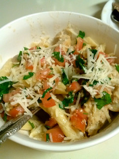 A picture of Chicken Marsala Penne.