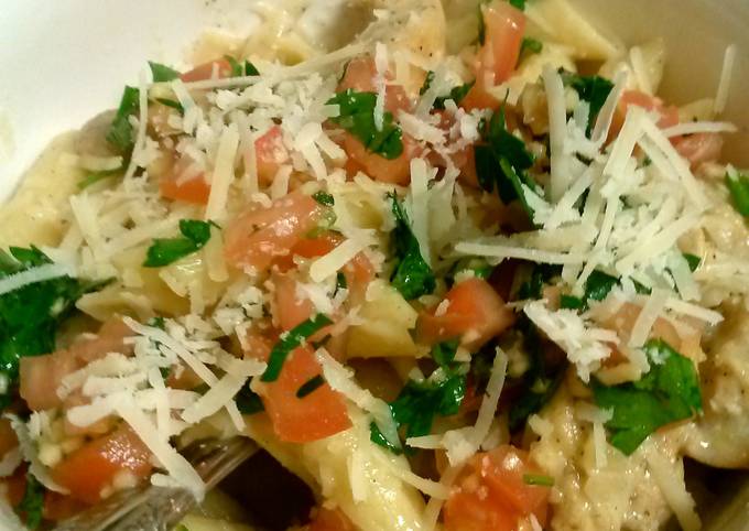 Chicken Marsala Penne Recipe