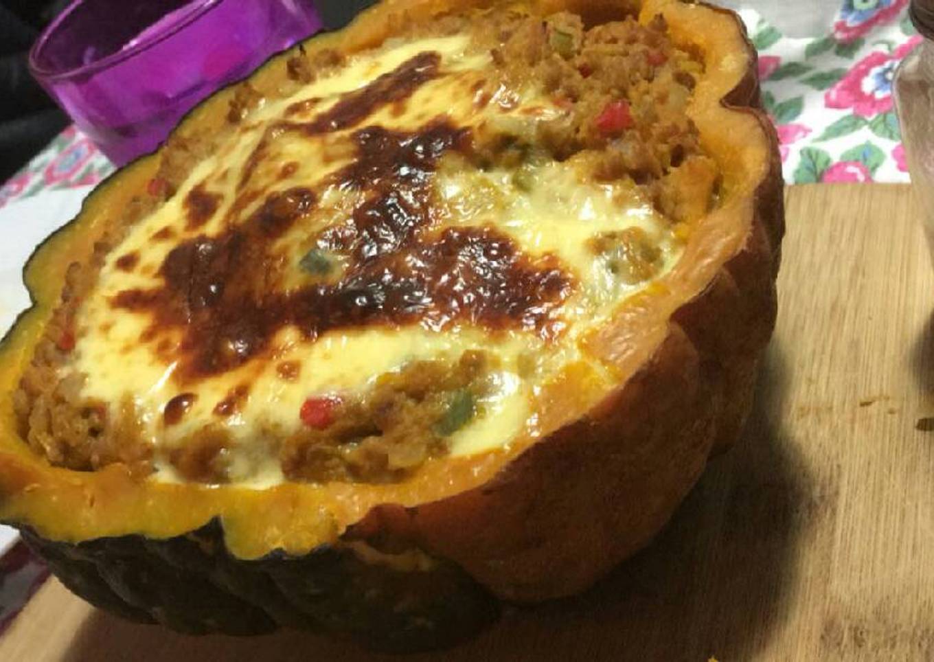 Calabaza rellena