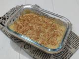 Potato au gratin (a.k.a kentang jagung susu)