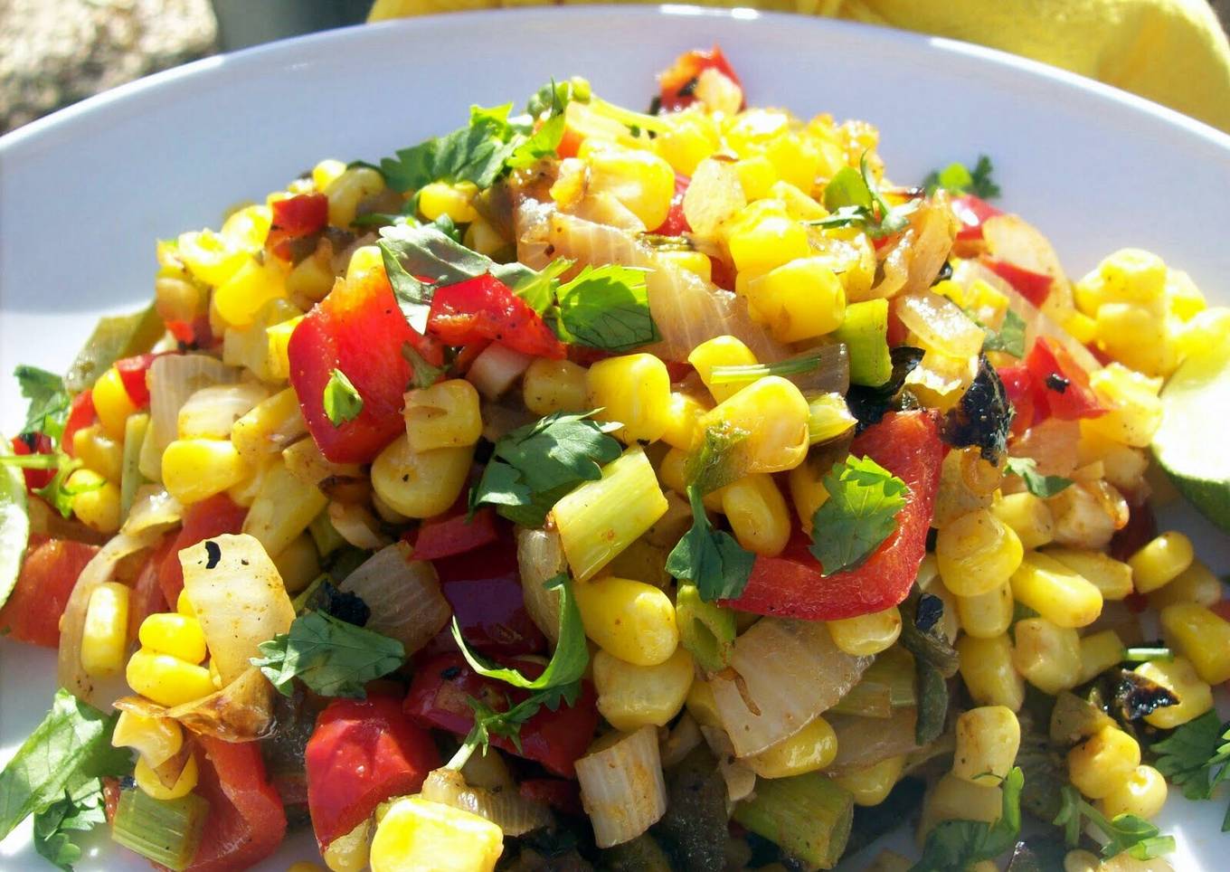 Toni's Fiesta Corn Salsa